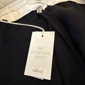 Aritzia Wilfred Effortless Pant in Black